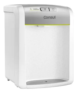 Purificador de água Consul Branco refrigerado com proteção antibactérias CPB34AFVNA 127v/220v