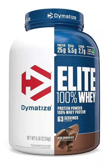 Suplemento Dymatize sabor rich chocolate de 2.3kg