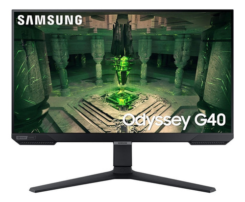 Monitor Gamer Samsung Odyssey G40 27" FHD, Tela Plana, 240Hz, 1ms, HDMI, FreeSync Premium, G-Sync