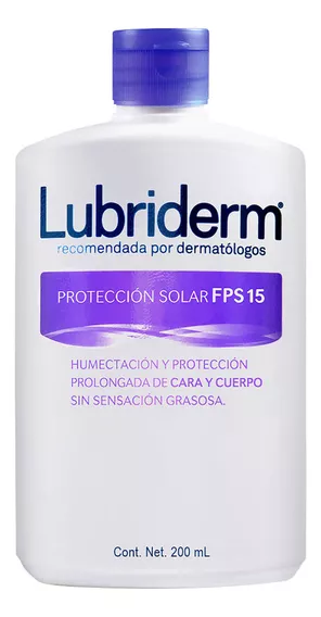 Crema Corporal Lubriderm® Protección Solar Uv 15 200 Ml