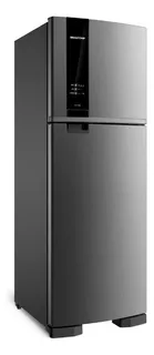 Geladeira Frost Free Duplex 375 L Brm45jk Inox Brastemp 220V