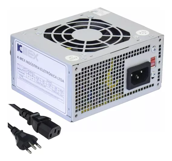 Fonte Mini Itx K-mex Pb-200cnf 200w Real Slim Micro Atx/itx