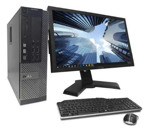 Pc Economica Completa Dell I3 8gb Ram 480gb Ssd Monitor 19 (Reacondicionado)