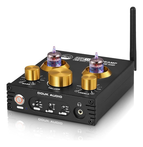 Pré Amp P1 Hifi Bluetooth 5.0 Vacuum Tube Usb Dac Aptx #