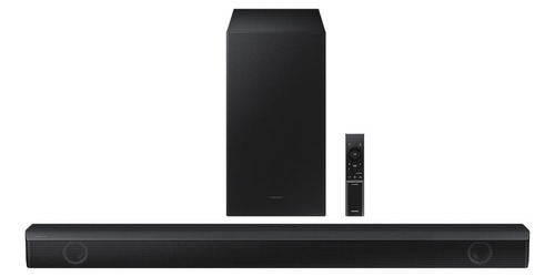 Soundbar Samsung Hw-b555, 2.1 Canais, Bluetooth, Subwoofer Cor Preto 110V/220V