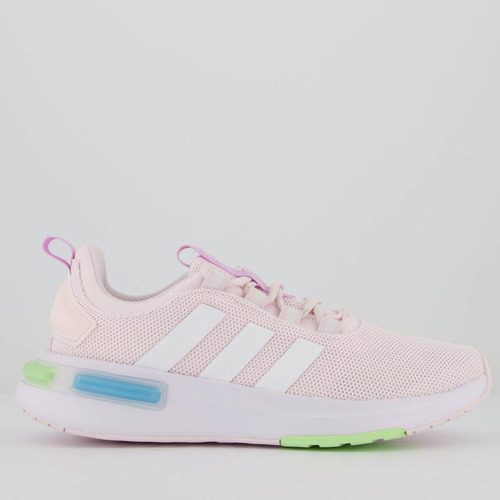 Tênis adidas Racer Tr23 Feminino Rosa E Branco