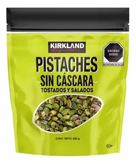 Pistaches Sin Cáscara Kirkland Signature De 680 Gr