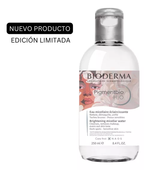 Bioderma Pigmentbio H2o Agua Micelar Iluminadora 250ml Momento de aplicación Noche Tipo de piel Todo tipo de piel