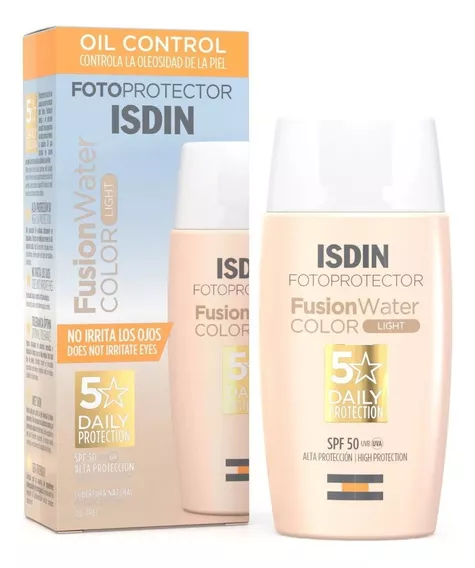 Isdin Color Fotoprotector 50Fps Fusion Water Light Oil Control