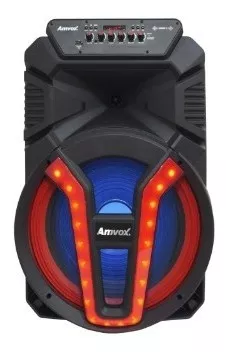 Alto-falante Amvox Aca 780 Vulcano Portátil Com Bluetooth Pr