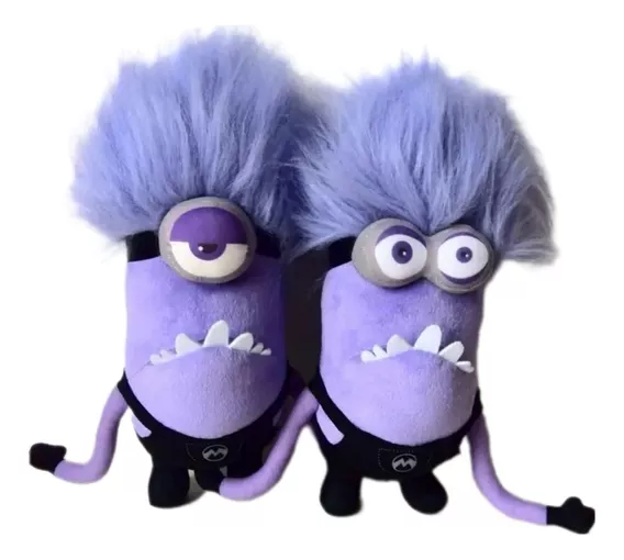 Peluche De Minion Morado Malvado Mi Villano Favorito 60cm