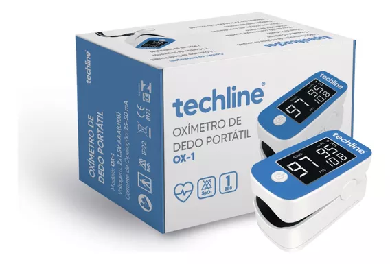 Oxímetro De Pulso Ox-1 Techline