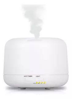 Umidificador De Ar Aromatizador Purificador Portátil Difusor Cor Branco Bivolt