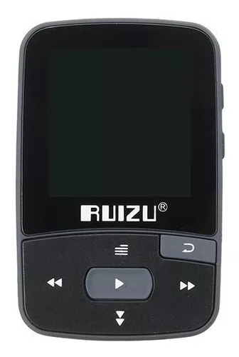 Mp3 Player Ruizu 8gb X50 Bluetooth Mp4 + Fone Pronta Cor Preto