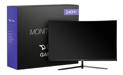 Monitor Gamer Duex Dx270zg Curvo 27' VA Fullhd 240hz Dp hdmi 110V/220V Preto