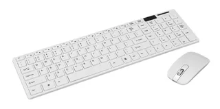 Paquete Teclado Wireless Y Mouse Wireless Compartible Con Mac Y Pc Gran Calidad De Diseño Y Construccion