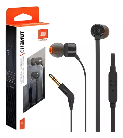 Jbl T110 Headset Fones De Ouvido Microfone Com Fio