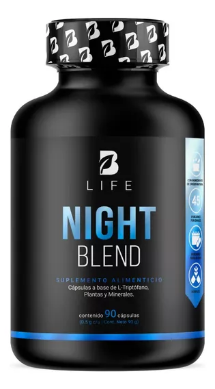 Suplemento Dormir De 90 Cáps Con Triptófano, 5htp. B Life