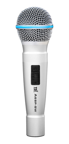 Microfone Dinâmico De Mão A68p-sw - Tsi
