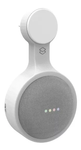 Suporte De Tomada Parede Compatível Google Nest Mini 2 Wifi