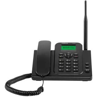 Telefone Celular Fixo 4g Cfw9041 Rural Wi-fi Preto Intelbras