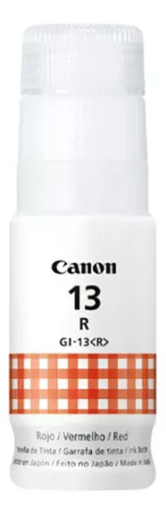 Refil De Tinta Canon Gi 13 R Vermelho