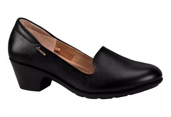 Zapato De Tacon Mujer De Piel Confort Marca Vicenza 5066