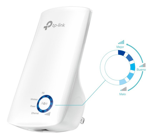 Repetidor de Wifi TP-Link Ti-WA850re, 300 Mbps, Wi-Fi, color blanco, 110 V/220 V