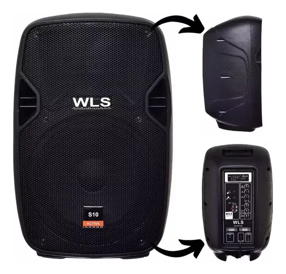 Caixa Acústica 10 Ativa Bluetooth Wls 150w Rms S10 Bivolt