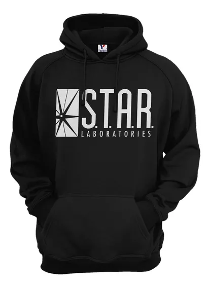 Sudadera Star Laboratories, Con Capucha Y Cangurera Unisex 