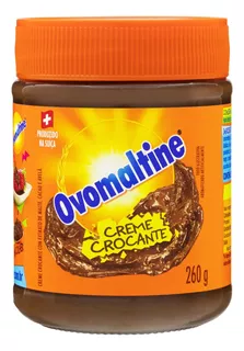 Creme de Avelã Crocante Ovomaltine Vidro 260g