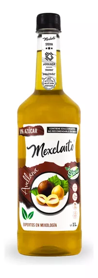 Mexclaito Xero Azucar Jarabe/syrop Sabor Avellana 1 L