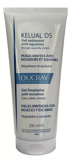 Ducray kelual ds gel para pieles escamosas irritadas 200ml