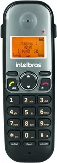 Telefone Ts 5120 Sem Fio Intelbras Preto