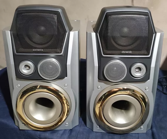 Caixas De Som System Aiwa T99 Conservadas Sony Pioneer Jvc