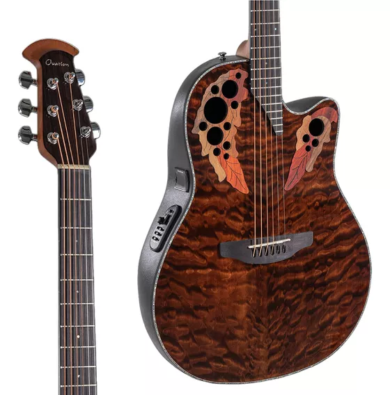 Violão Elétrico Ovation Celebrity Elite Plus Dark Tiger Eye