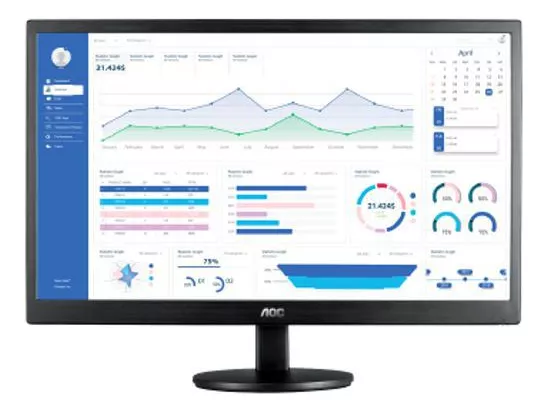 Monitor Aoc Led M2470swh2  23.6 Hdmi Vga Vesa - M2470swh2