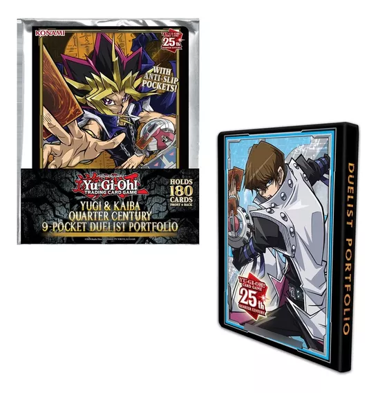  Carpeta 9 Espacios. Yugi Y Kaiba Quarter Century 