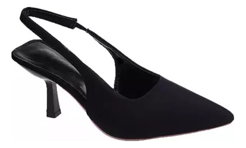 Señoras Casual Elegante Negro Tacones Altos Zapatos Mujer