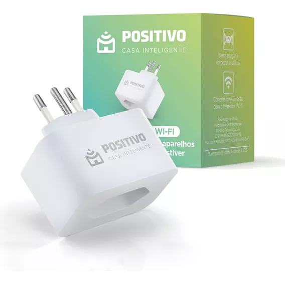 Positivo Casa Inteligente Smart Plug Wi-fi