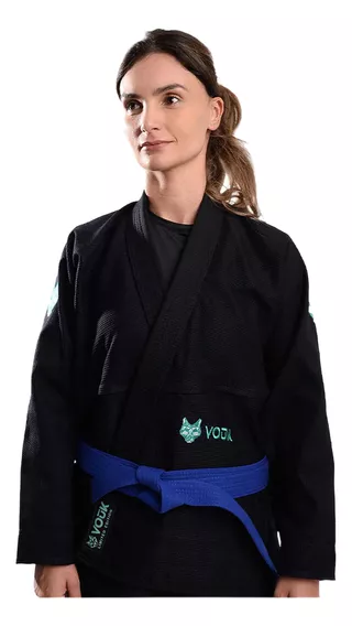 Kimono Jiu Jitsu Vouk Jade Feminino + Bolsa De Brinde