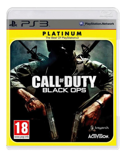 Jogo Seminovo Call Of Duty Black Ops Platinum Ps3 (Recondicionado)