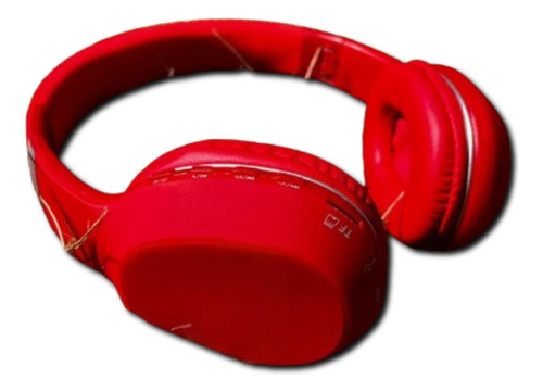 Fone De Ouvido Headphone Sem Fio 951 Bt Cor Vermelho