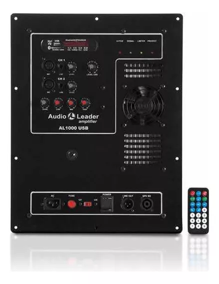 Painel Ativo Modulo Ativador Al Usb 1000 Watts Rms 4 Ohms