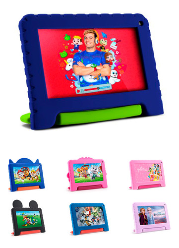 Tablet Multilaser Disney Infantil 64gb 4gb Ram Android 13