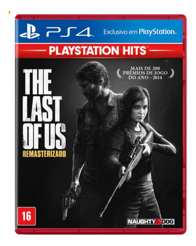 The Last Of Us Remasterizado Ps4 Mídia Física Hits Lacrado