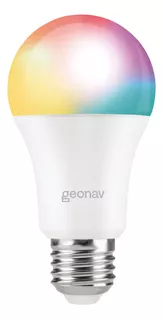 Lâmpada Inteligente Rgb+w (branco Quente) Geonav