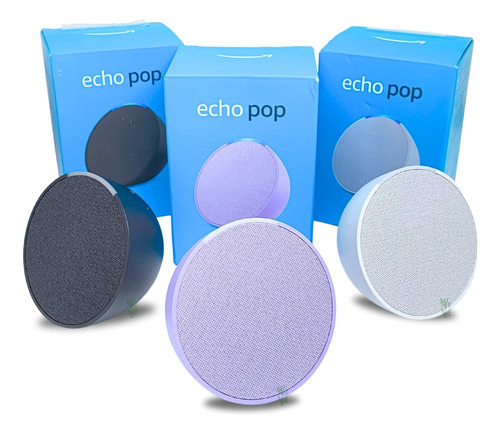 Echo Pop Alexa Smart Speaker Amazon Assistente Virtual Nota