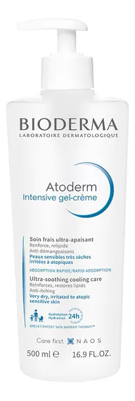 Bioderma Atoderm Intensive Gel Crema Hidratante 500 Ml