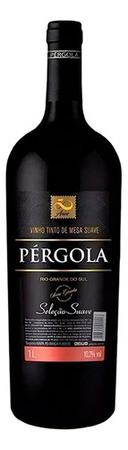 Vinho Tinto Suave Pérgola Seleção 1 Litro